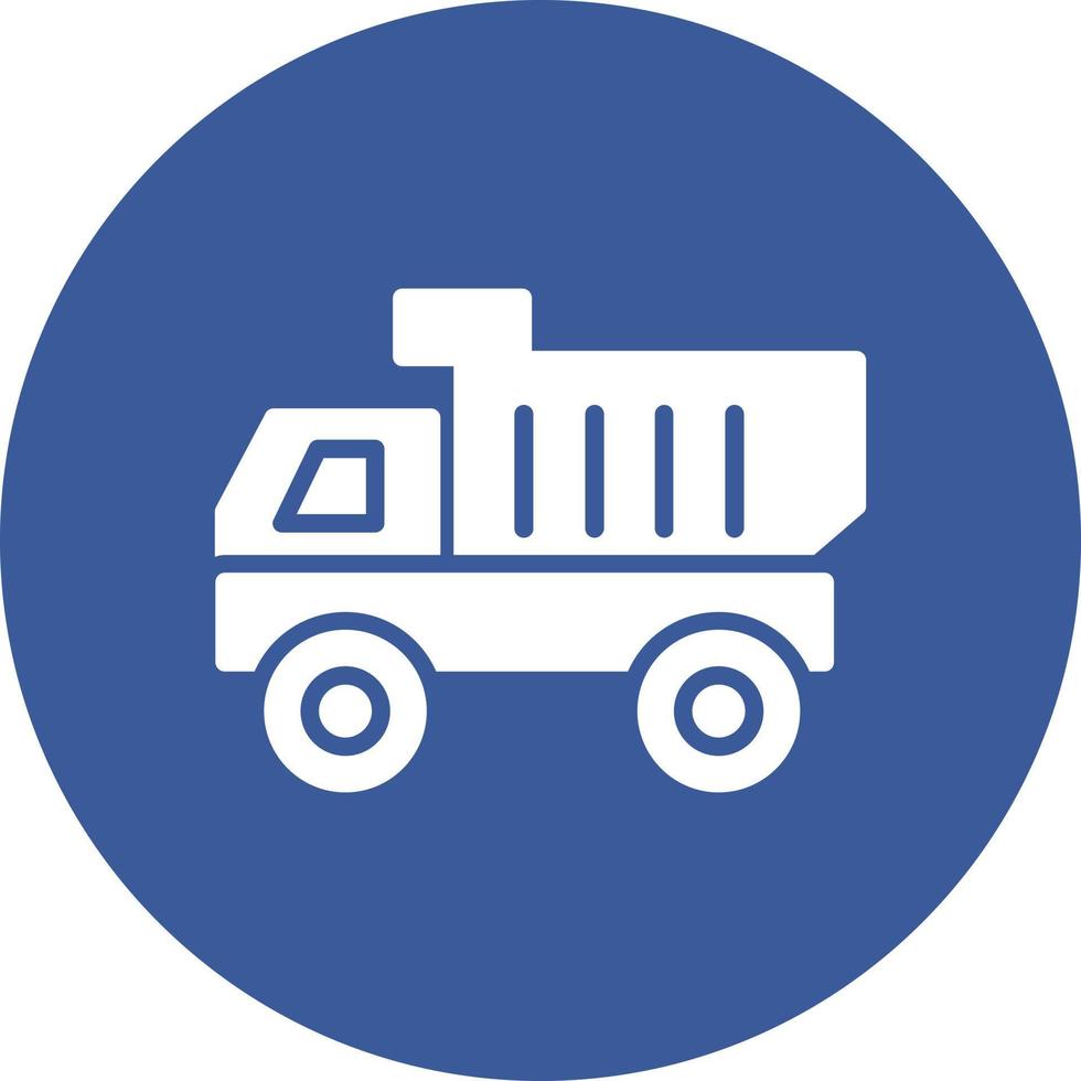 Dumper Truck Vector Icon