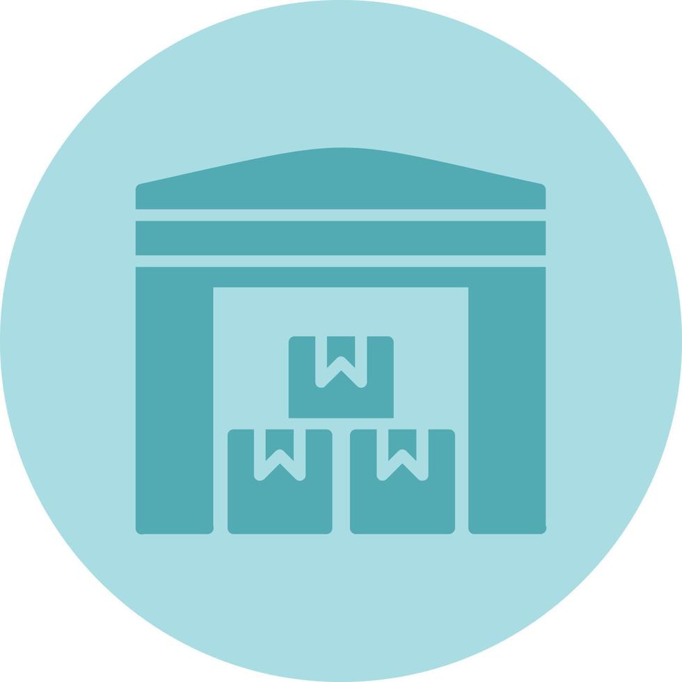 Warehouse Vector Icon