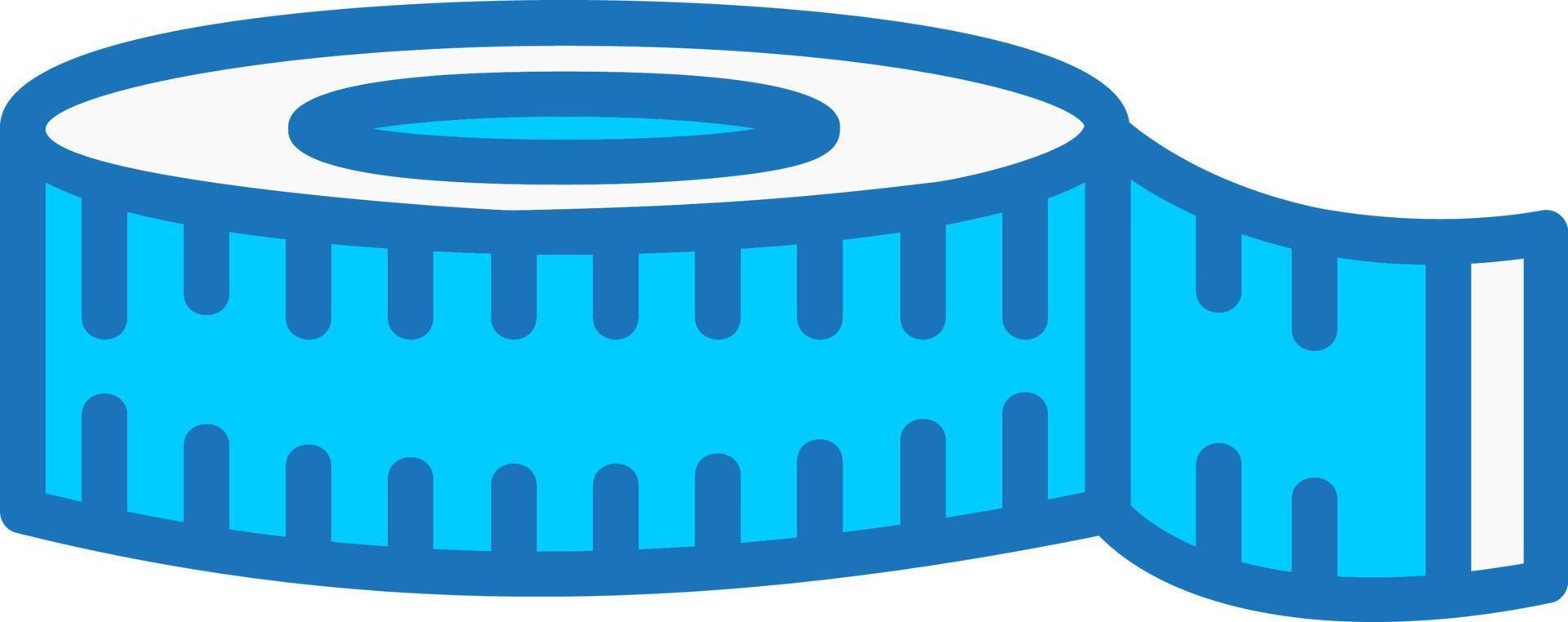 icono de vector de cinta métrica