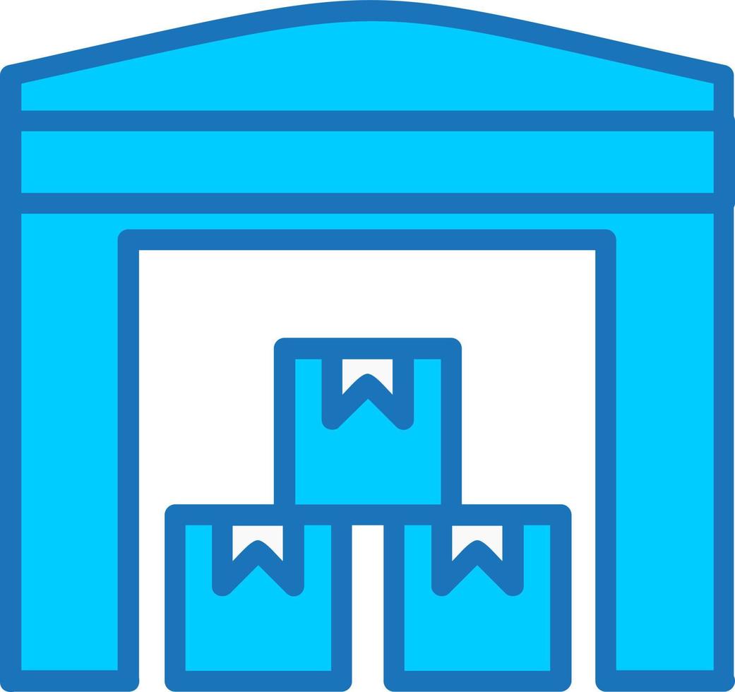 Warehouse Vector Icon