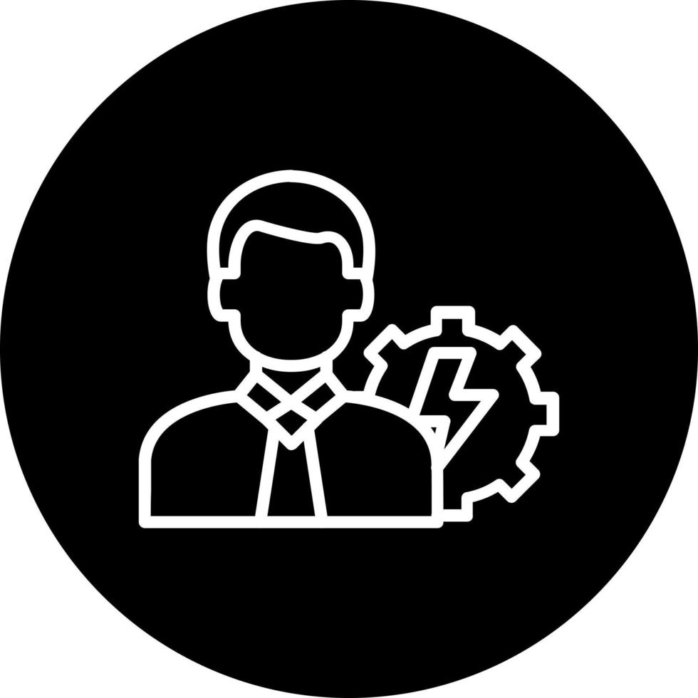 Electrical Engineer Vector Icon