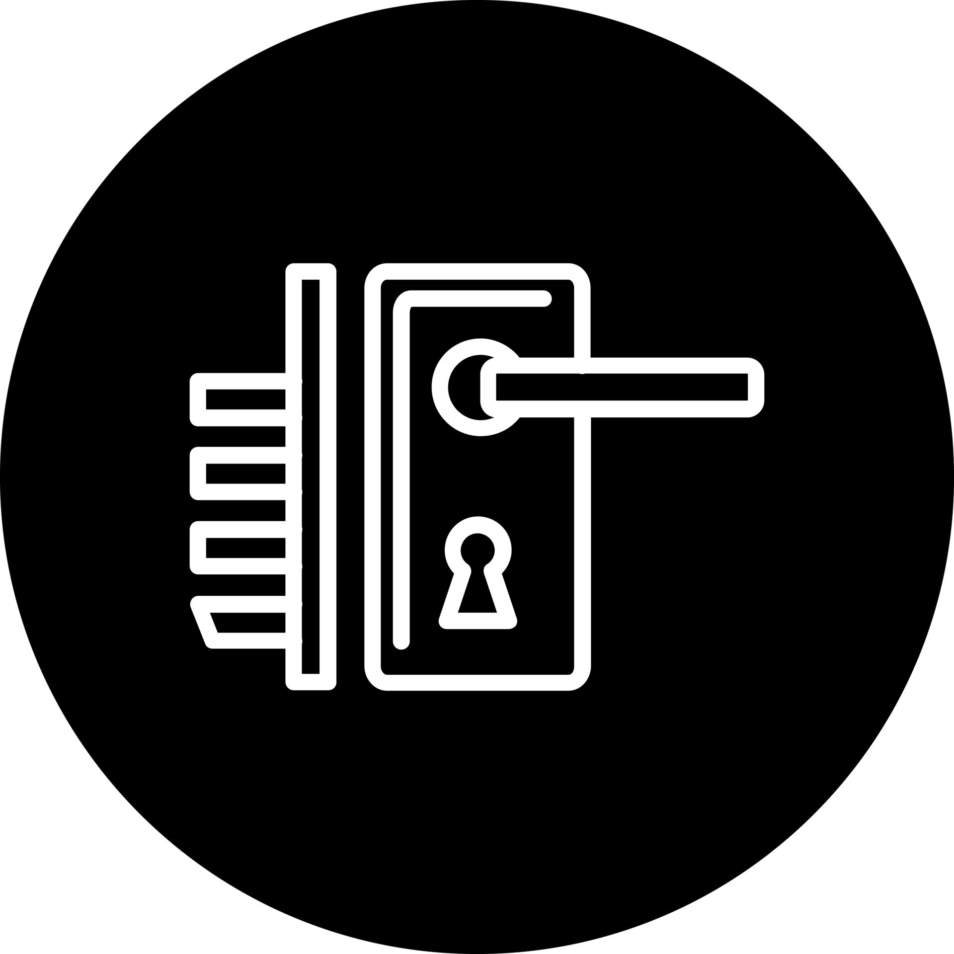 Door Lock Vector Icon 15775752 Vector Art at Vecteezy