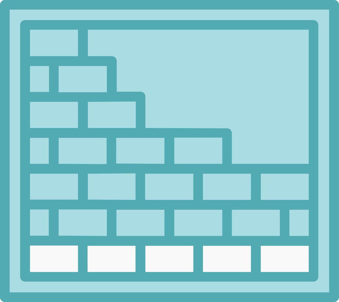 Brick Wall Vector Icon