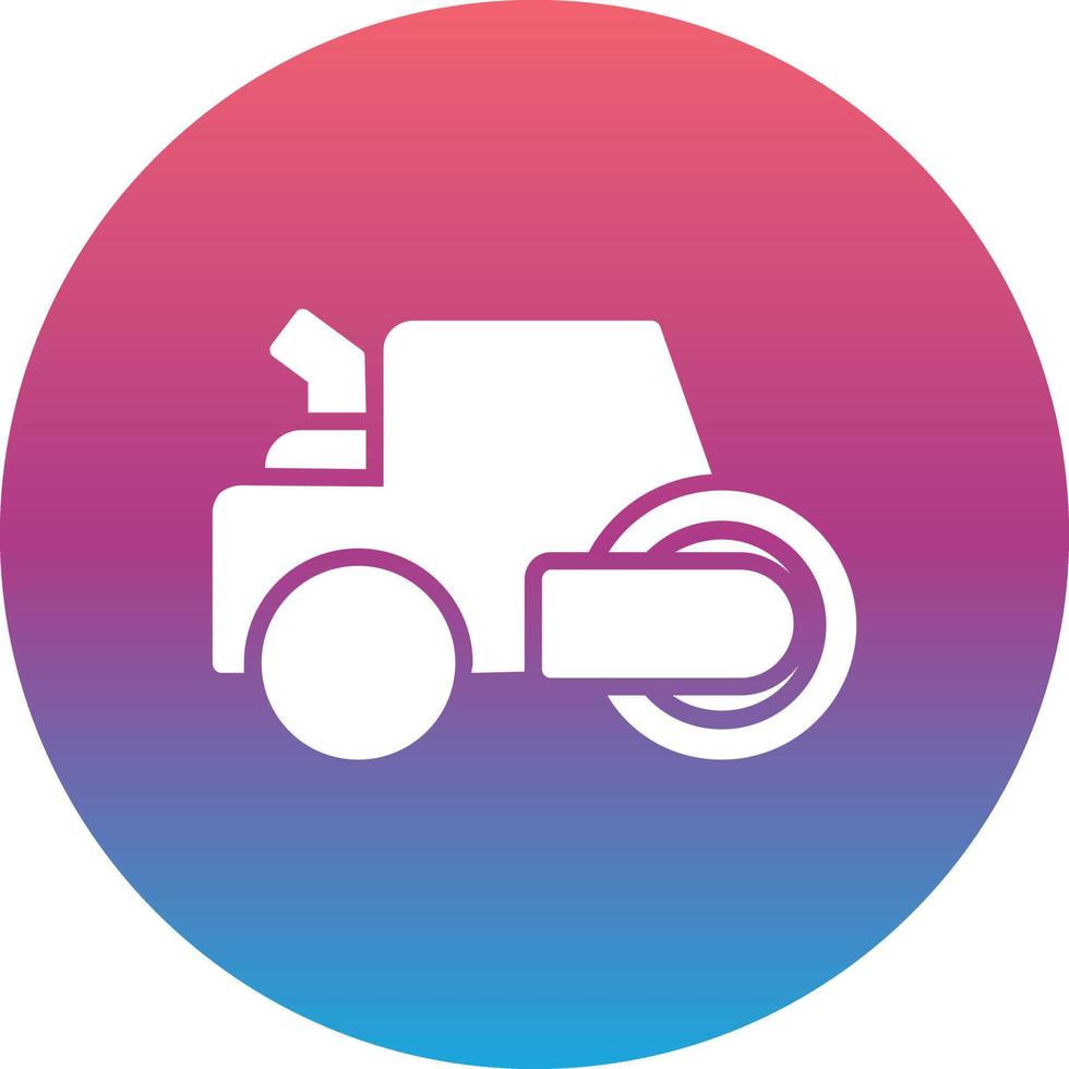 Road Roller Vector Icon