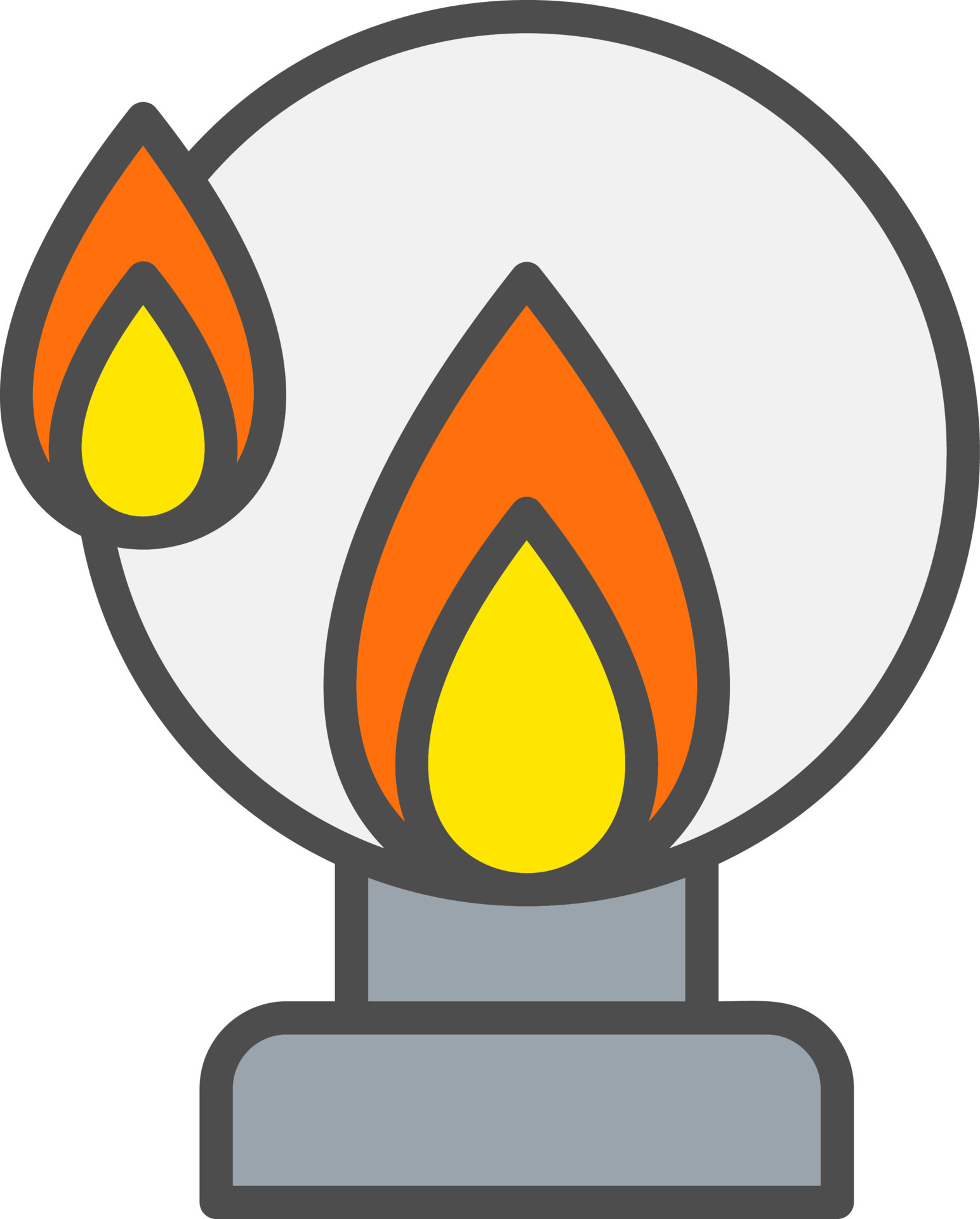 Ring Of Fire Vector Icon 15776548 Vector Art at Vecteezy