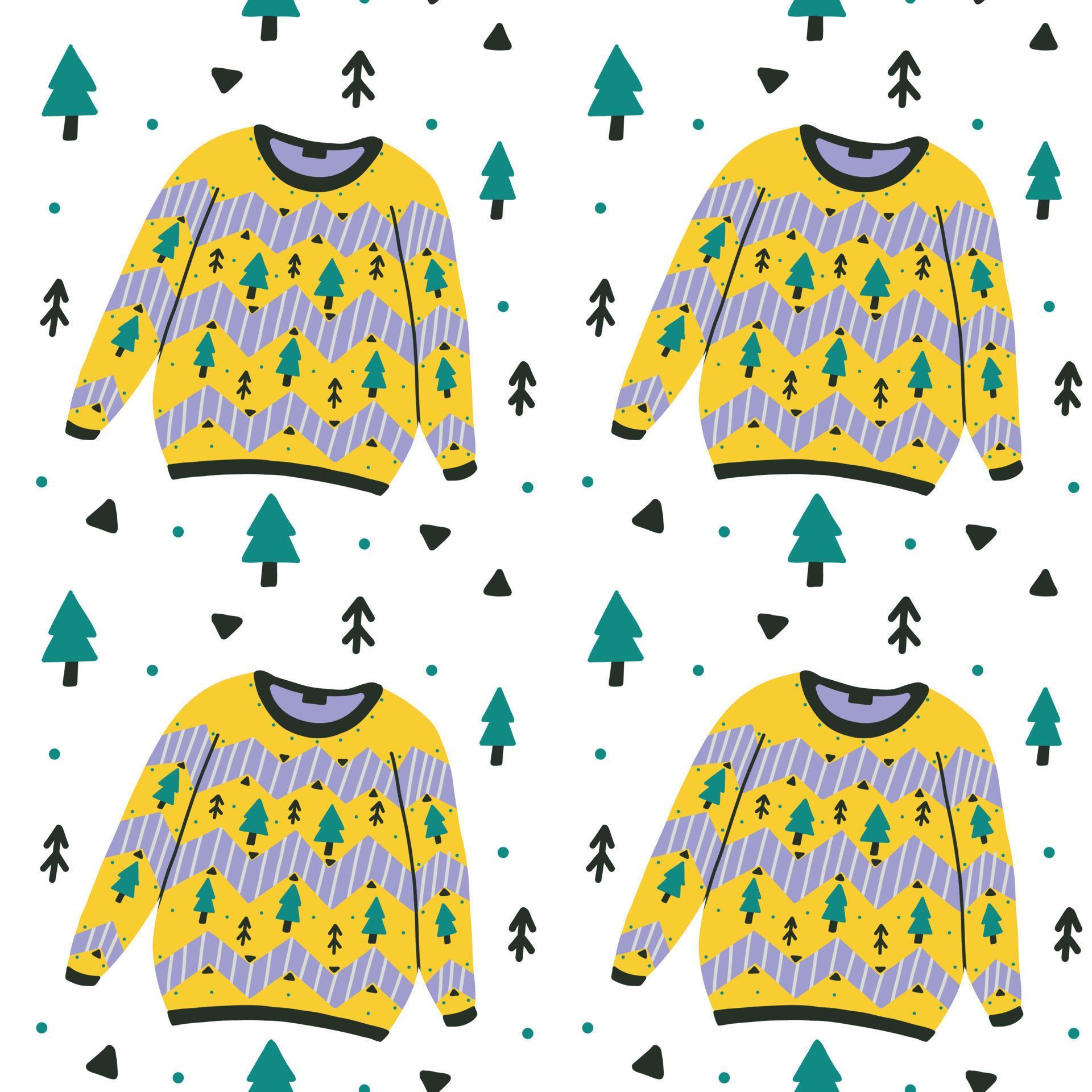ugly-sweater-pattern-with-christmas-tree-background-15776559-vector-art