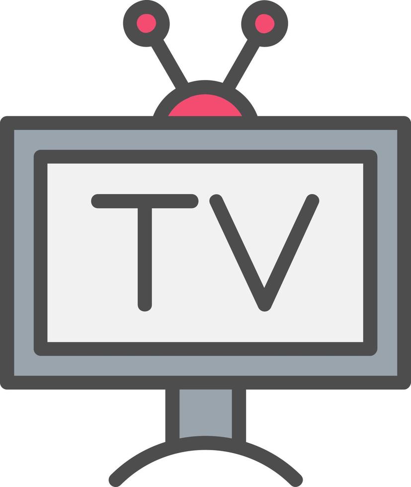 icono de vector de television