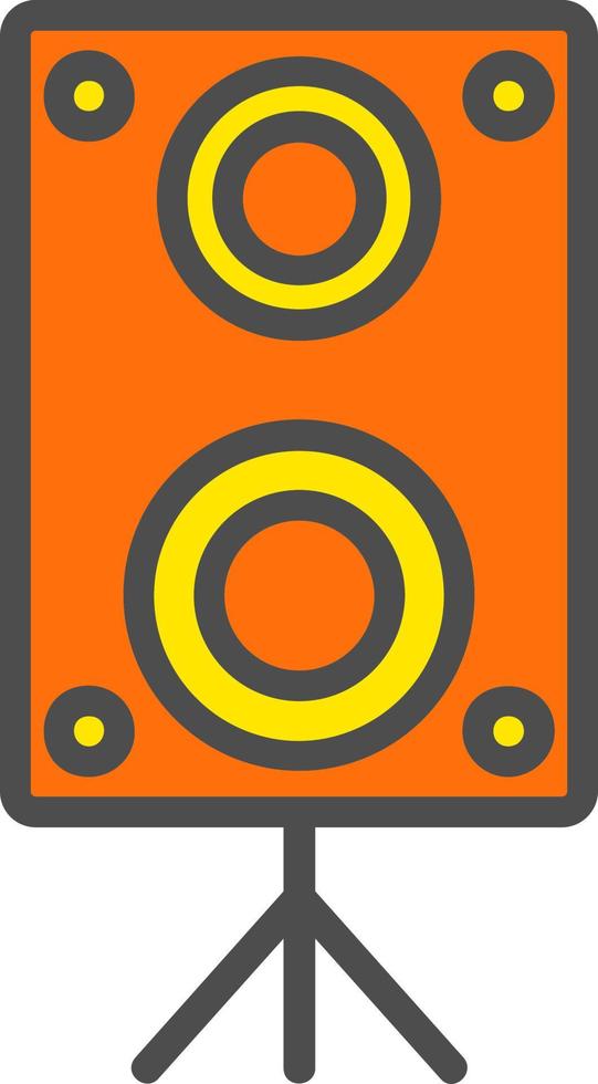 icono de vector de altavoz