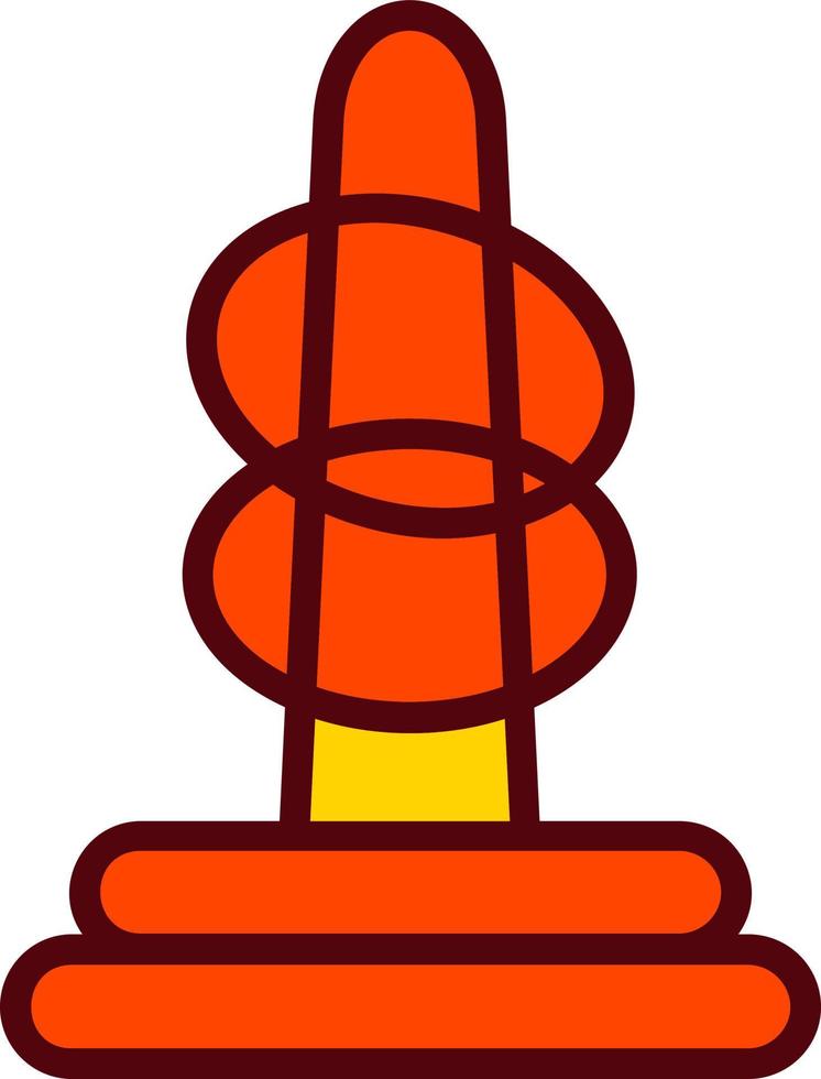 Ring Toss Vector Icon