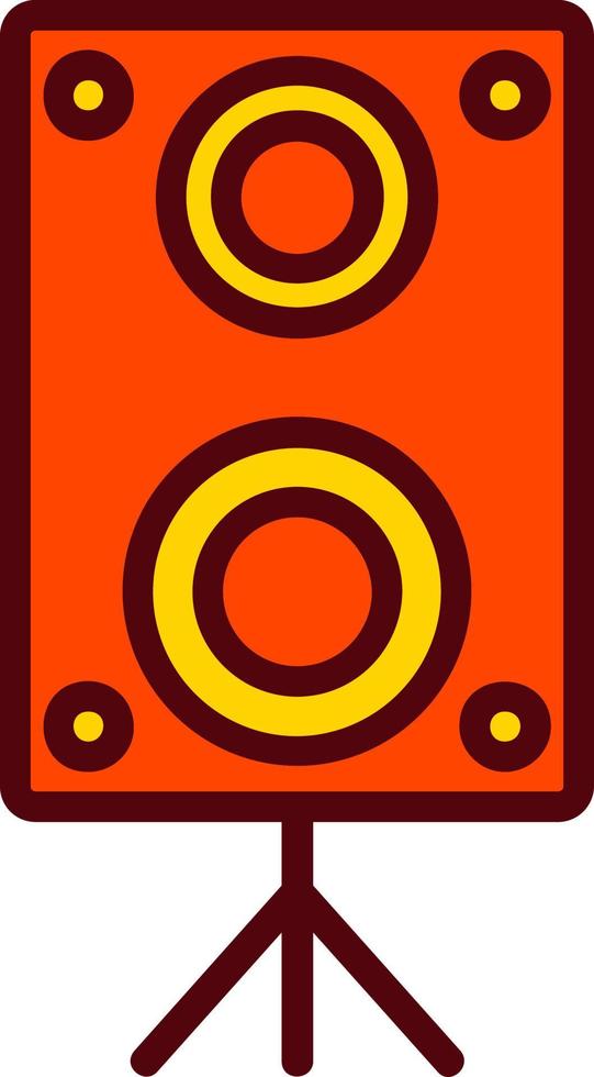 icono de vector de altavoz