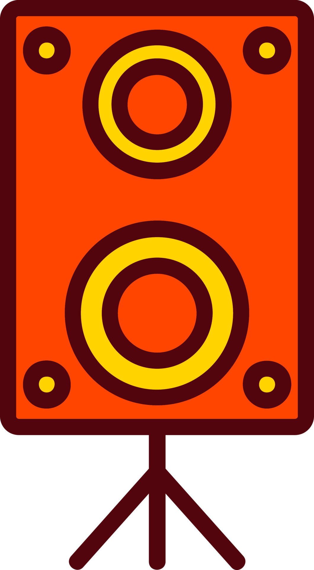 Speaker Vector Icon 15777681 Vector Art at Vecteezy