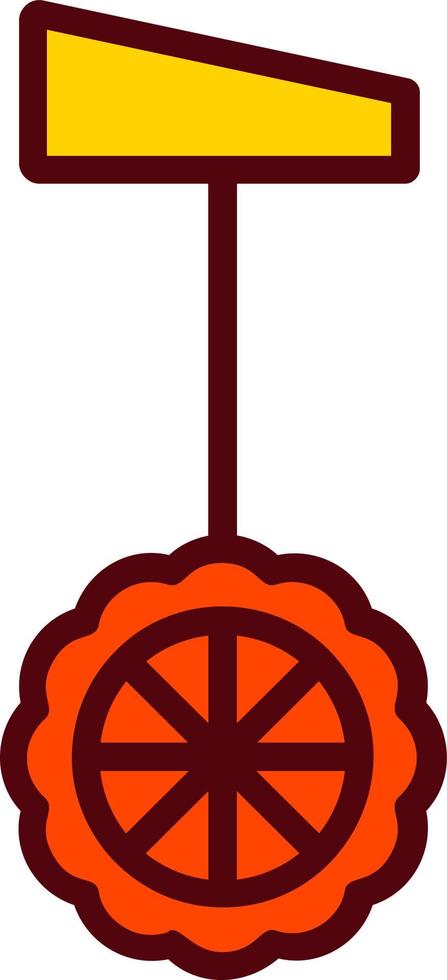 Unicycle Vector Icon