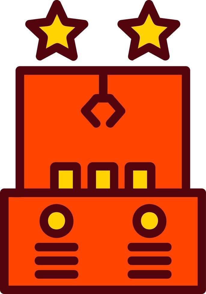 Claw Machine Vector Icon
