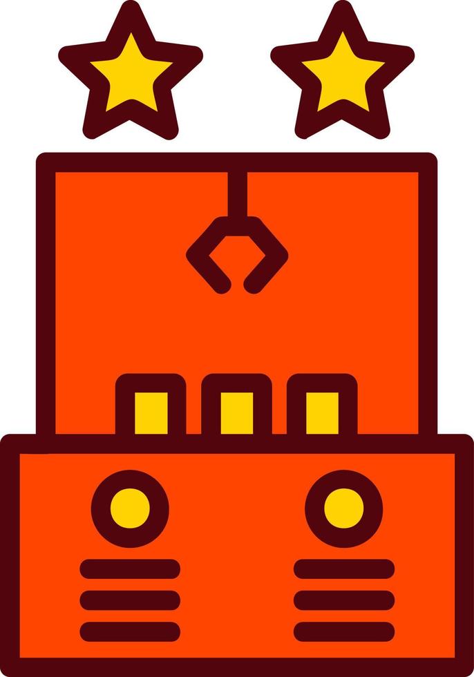 Claw Machine Vector Icon