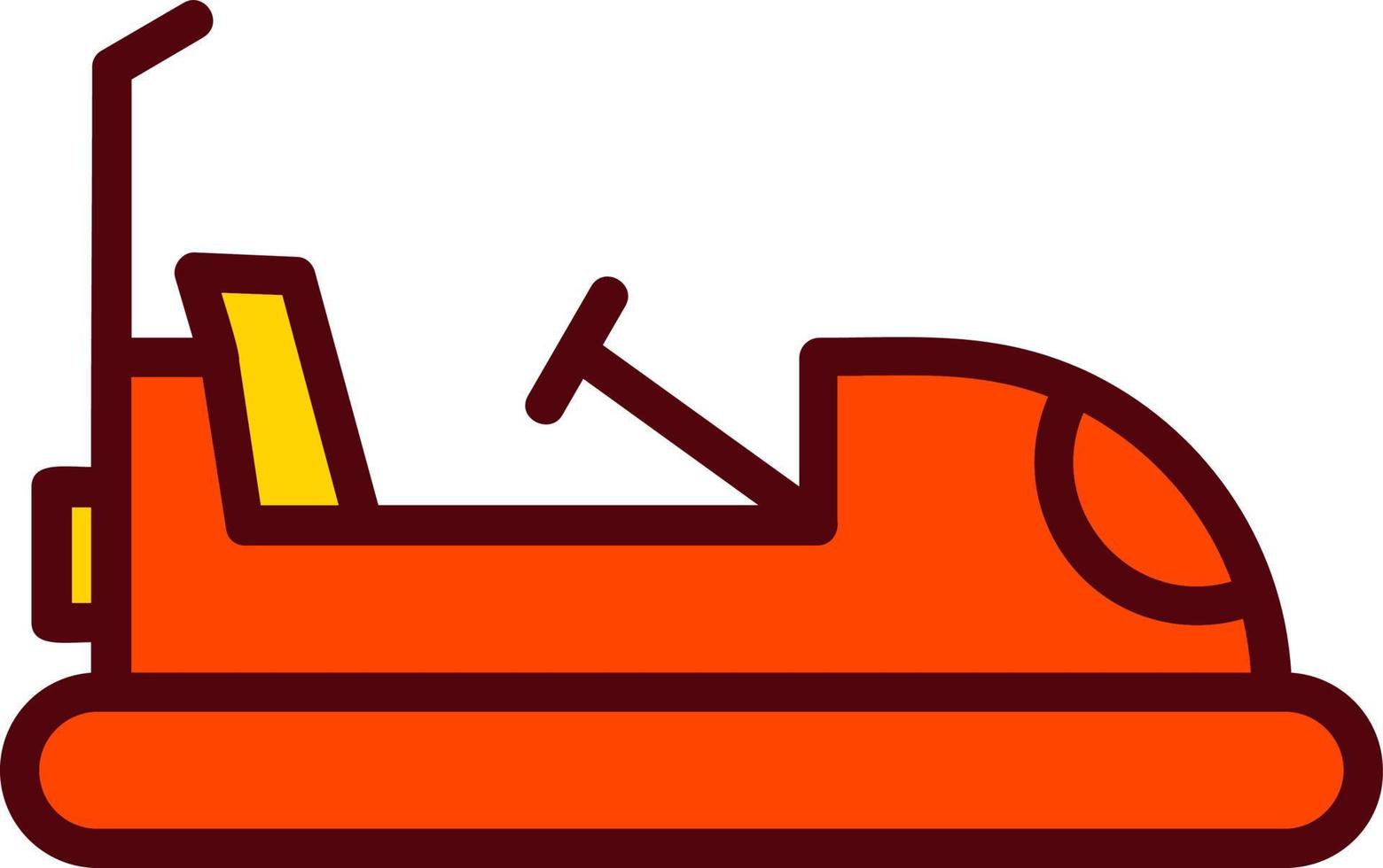 Bumper Car Vector Icon