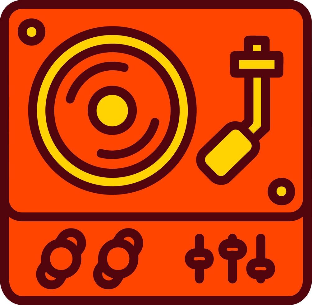 Phonograph Vector Icon