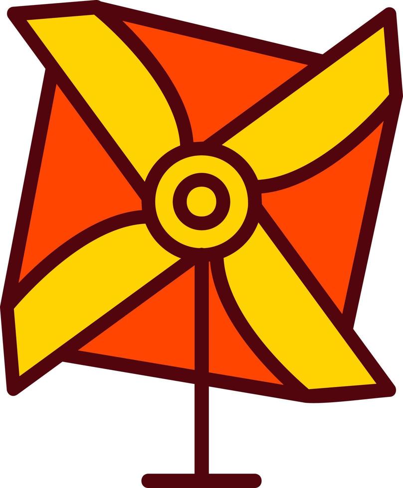 Pinwheel Vector Icon