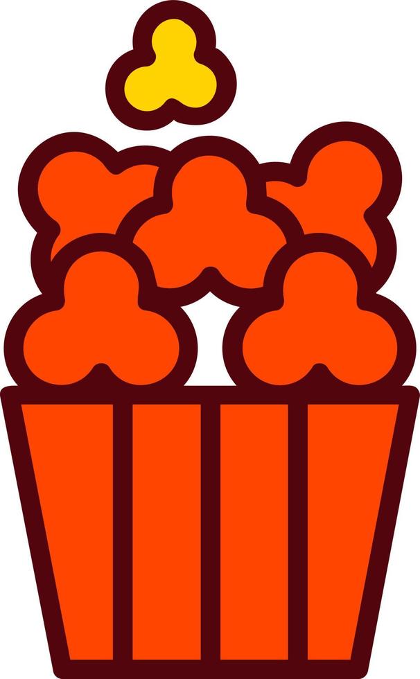 Popcorn Vector Icon