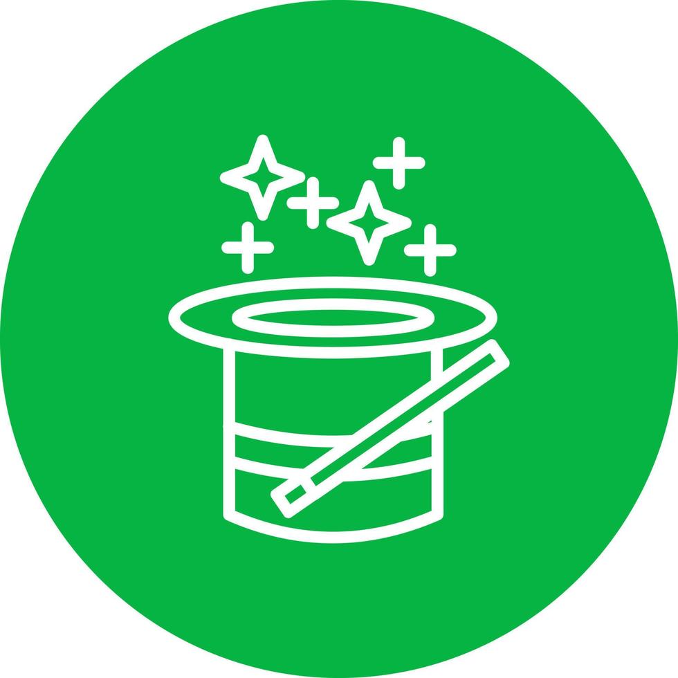 Magic Hat Vector Icon