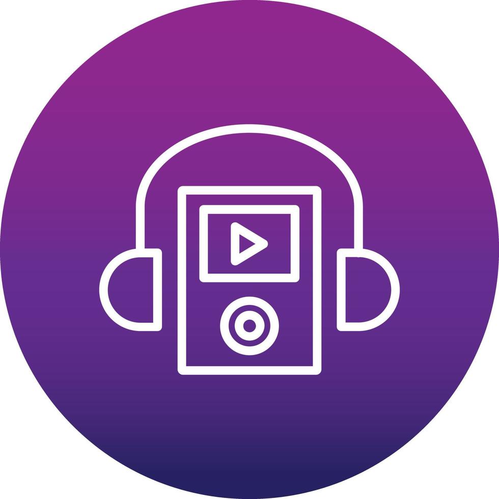 Walkman Vector Icon