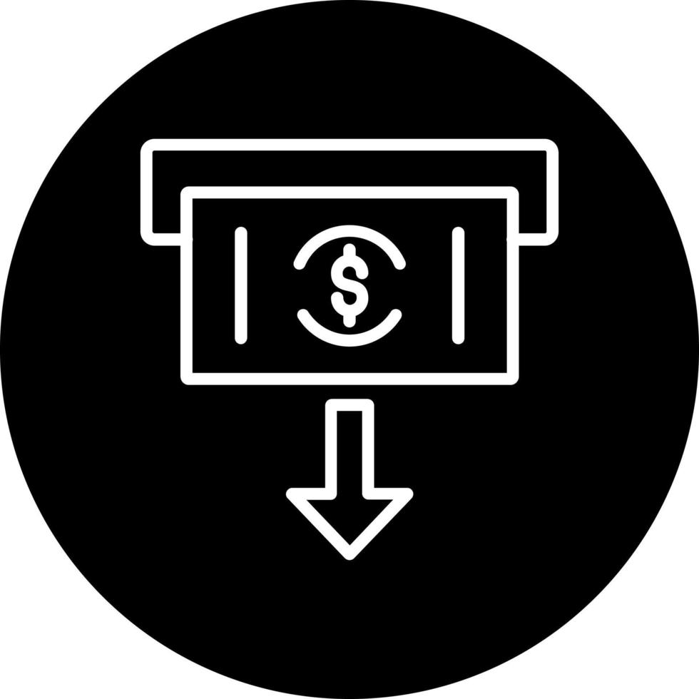 Withdraw Vector Icon
