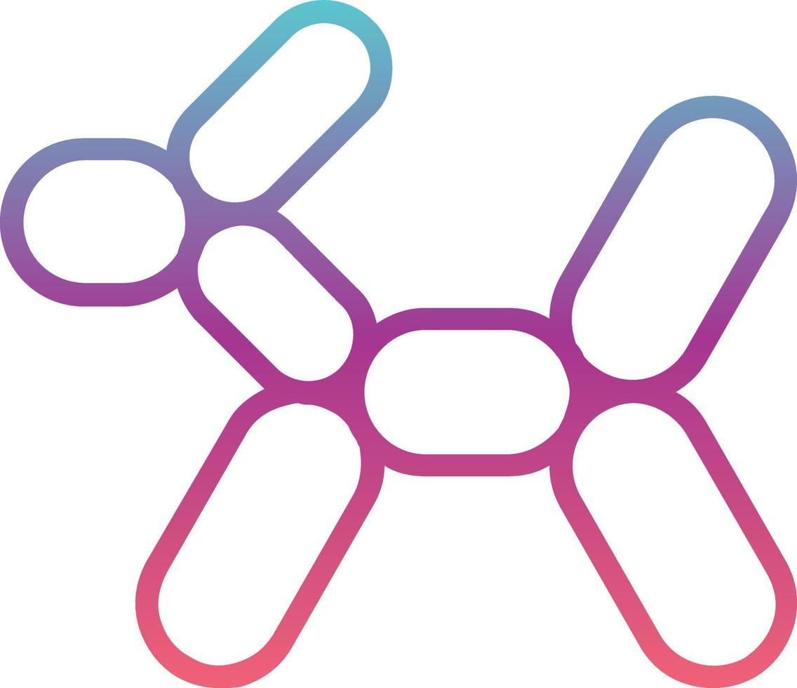 Balloon Dog Vector Icon