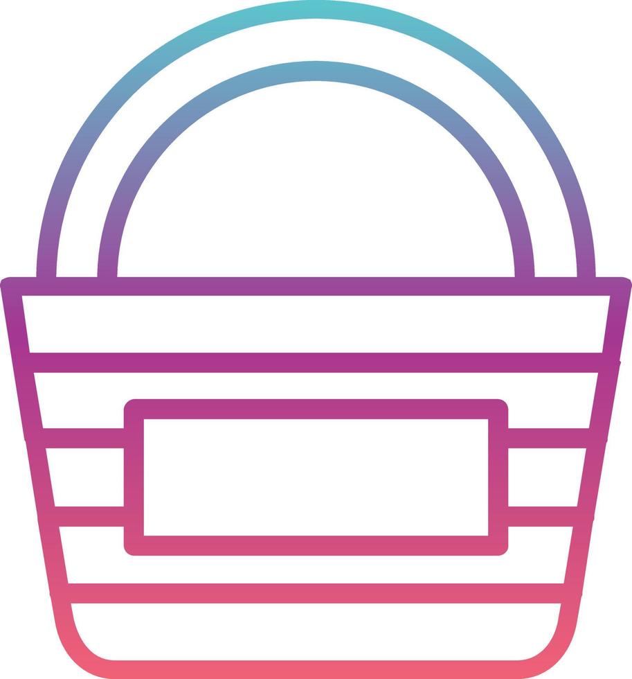 Picnic Basket Vector Icon