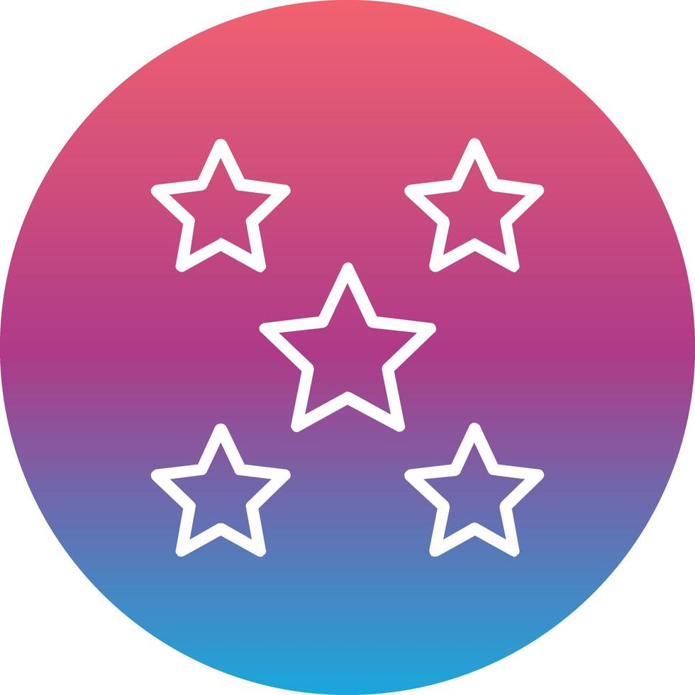 5 Stars Vector Icon
