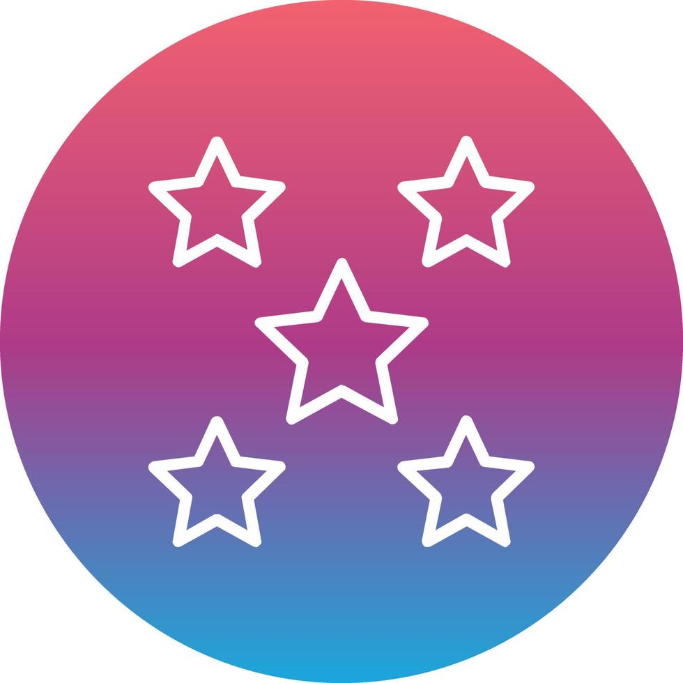 5 Stars Vector Icon