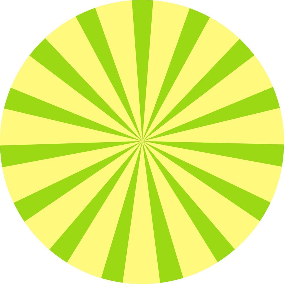 Circular Ray Sunburst vector