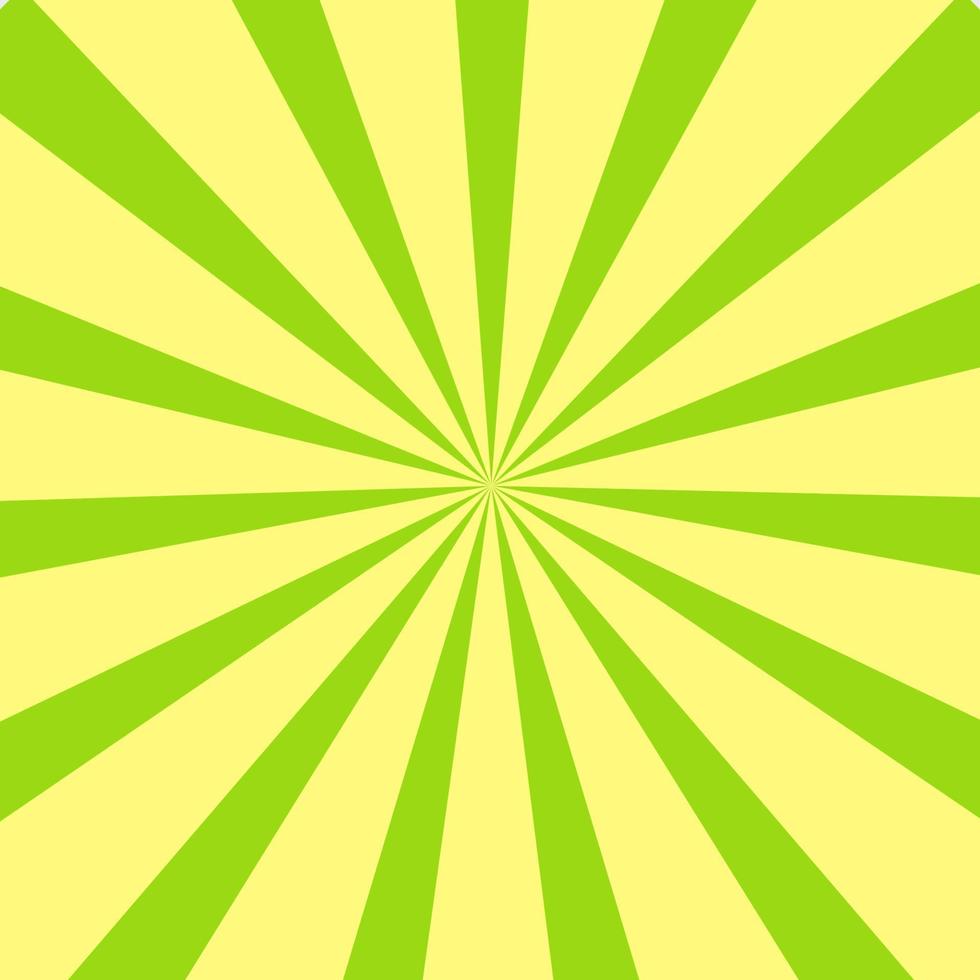 Square Ray Sunburst vector