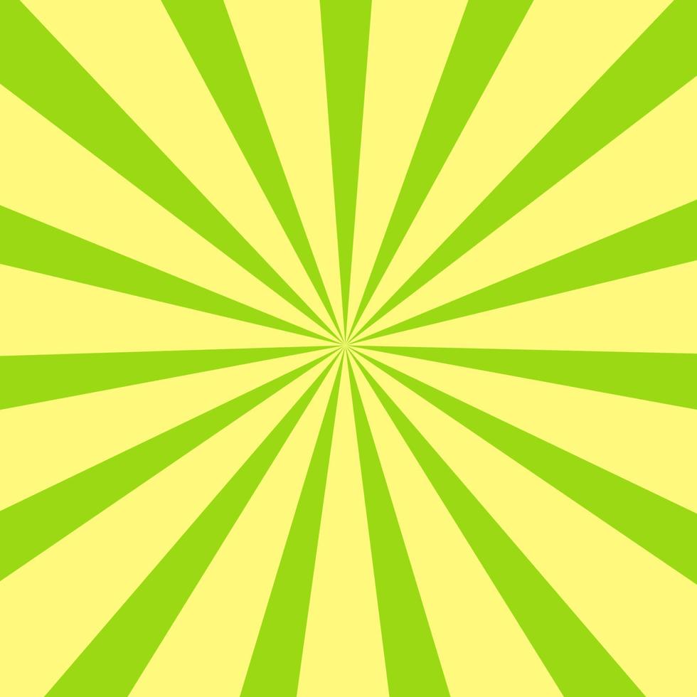 Square Ray Sunburst vector