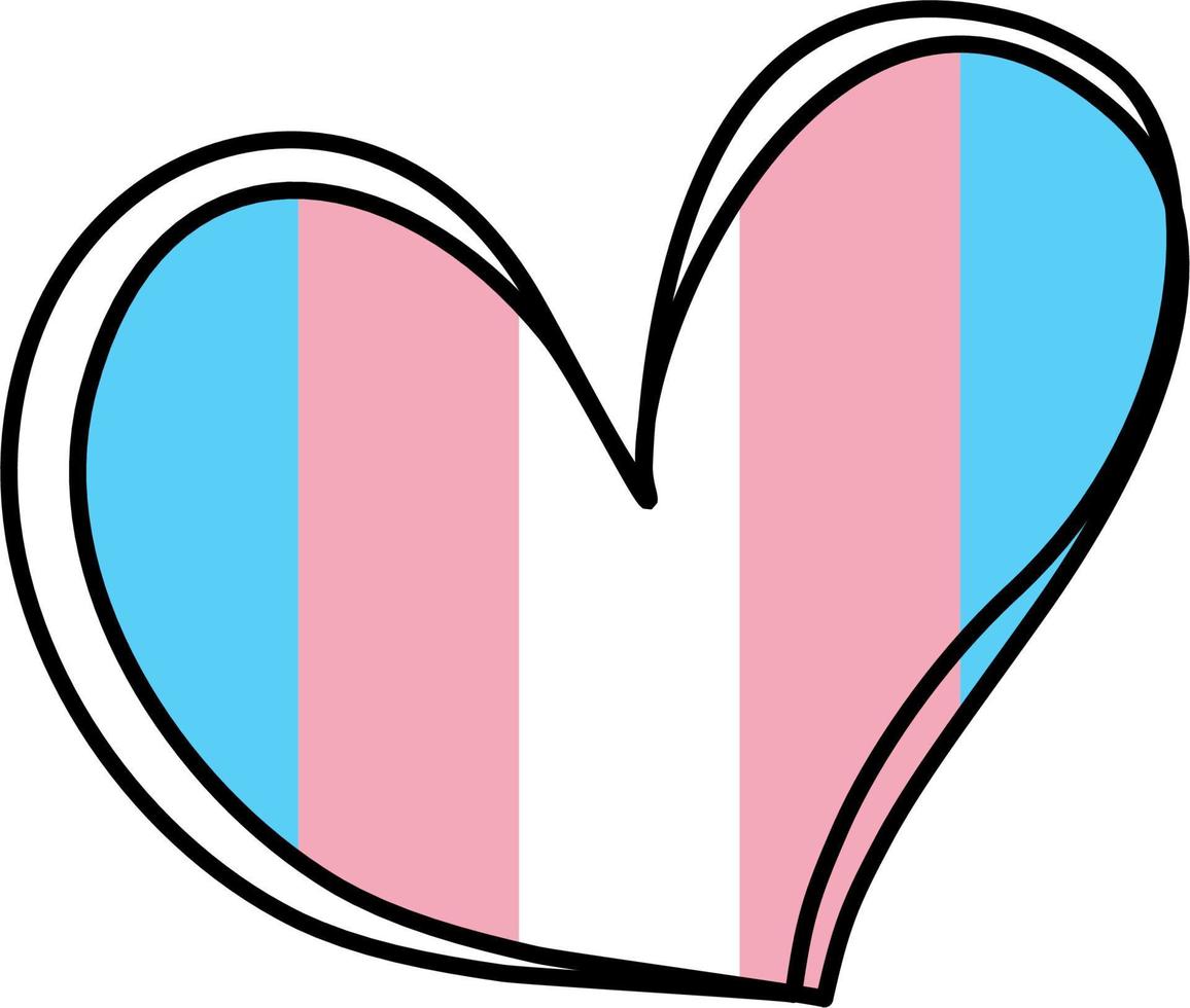 LGBTQ Love Heart Eternity Equality Pride vector