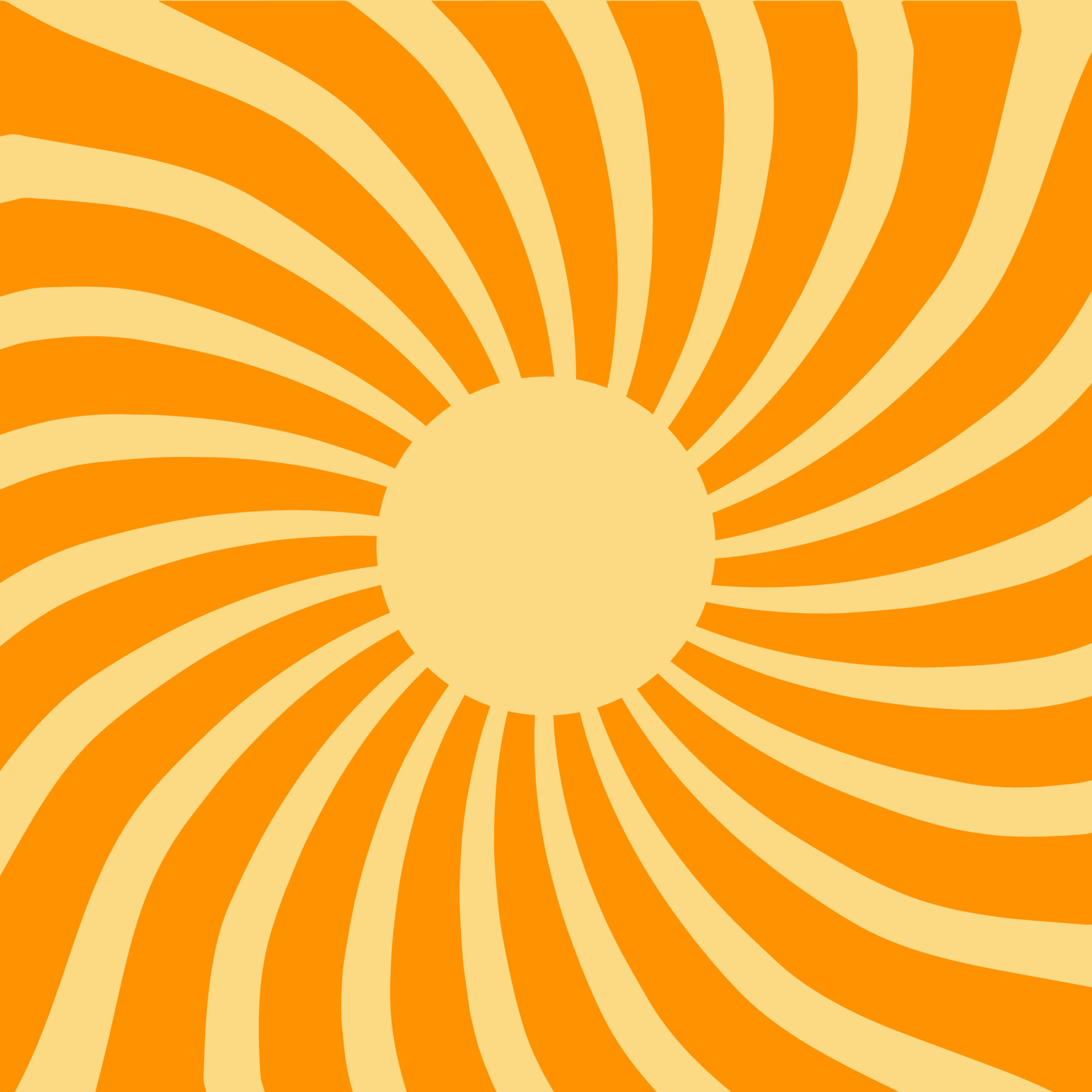 Retro Orange Sun Brust Horizontal 15778546 Vector Art at Vecteezy