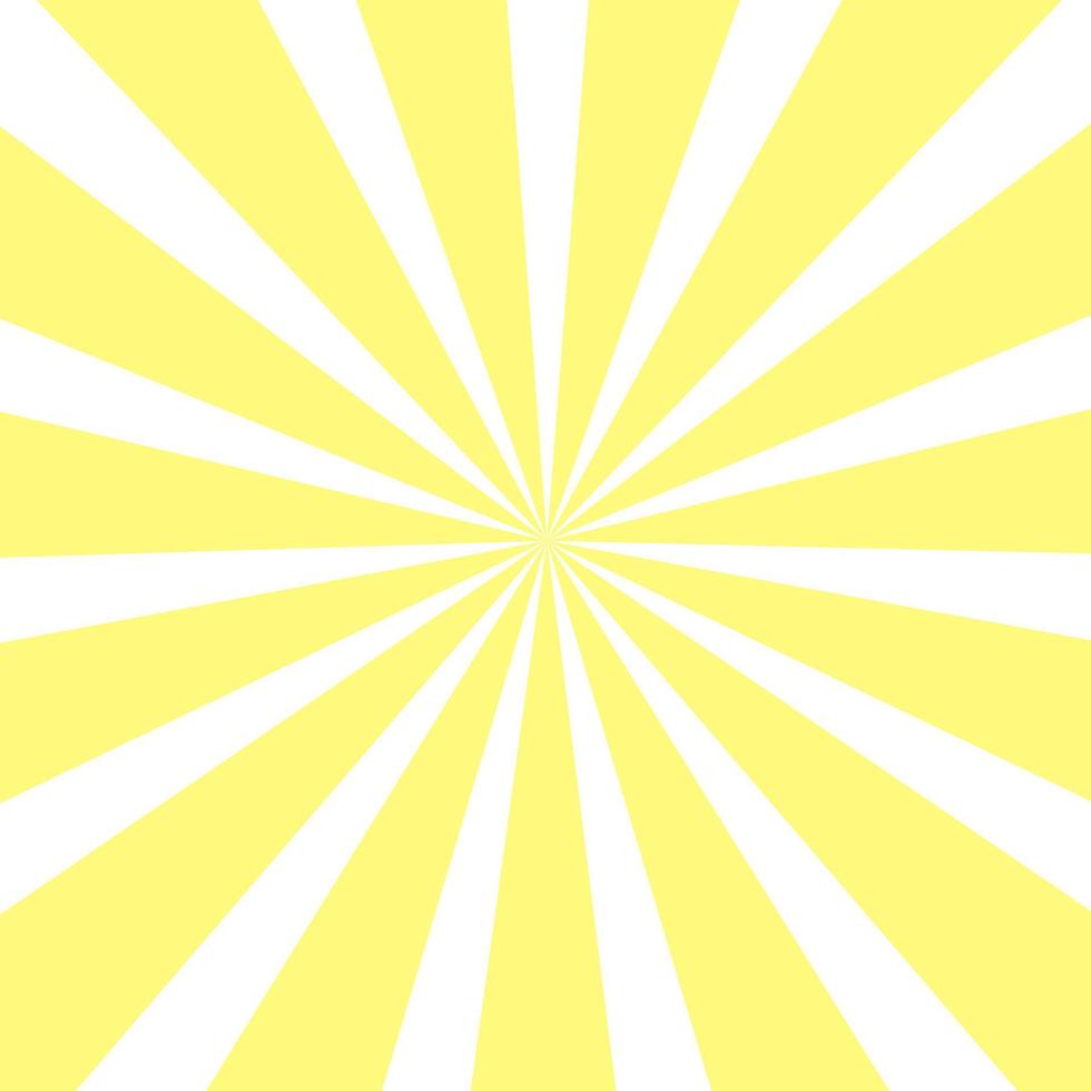 Square Ray Sunburst vector