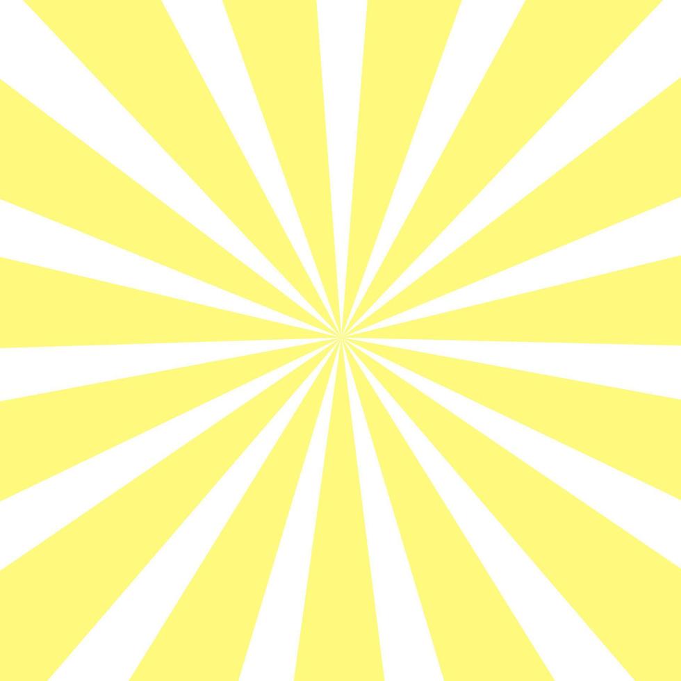 Square Ray Sunburst vector