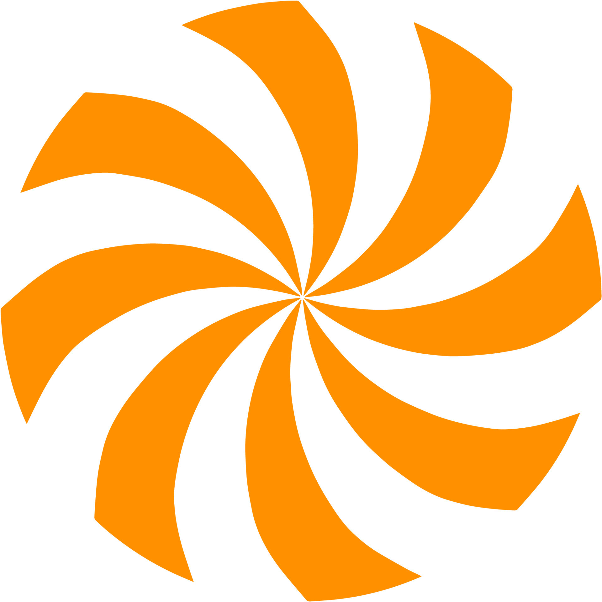Retro Orange Sun Brust Horizontal 15778560 Vector Art at Vecteezy