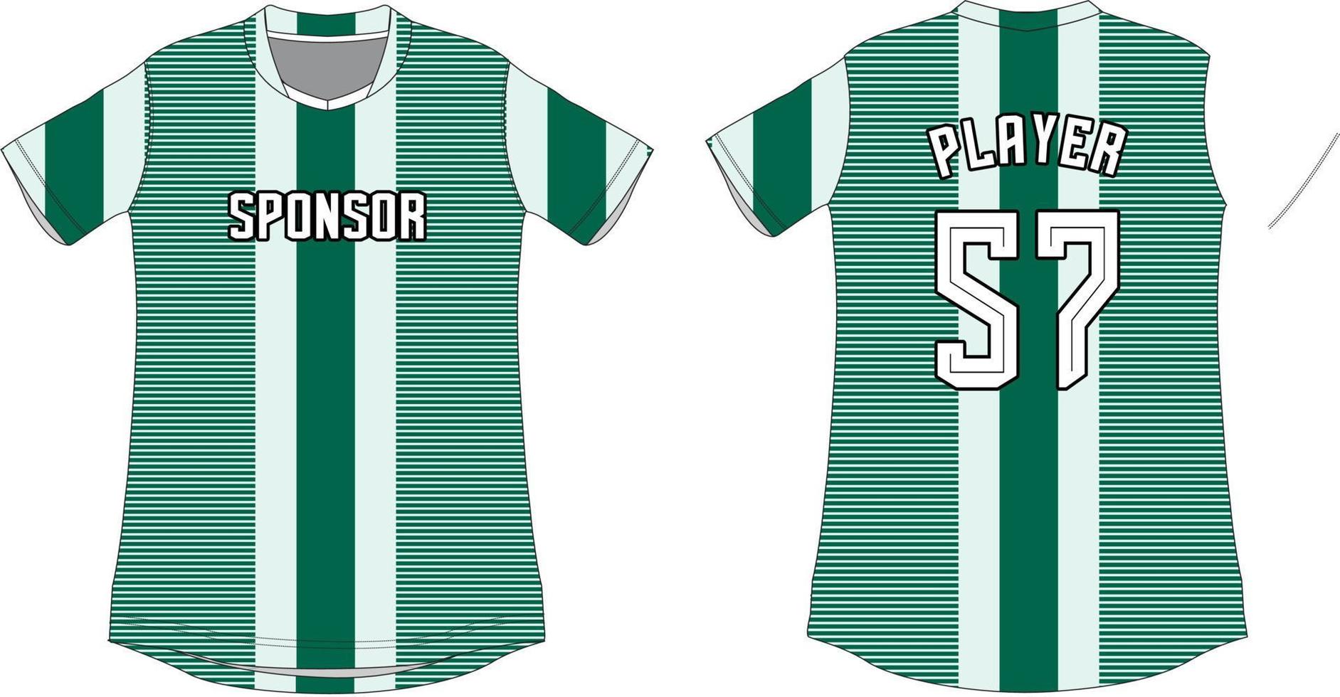 sport uniform pattern background design vector