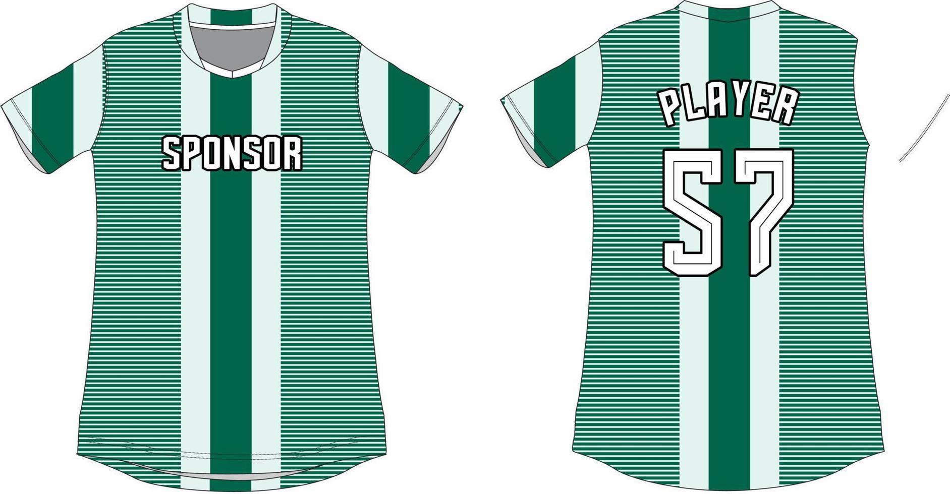 diseño de fondo de patrón uniforme deportivo vector