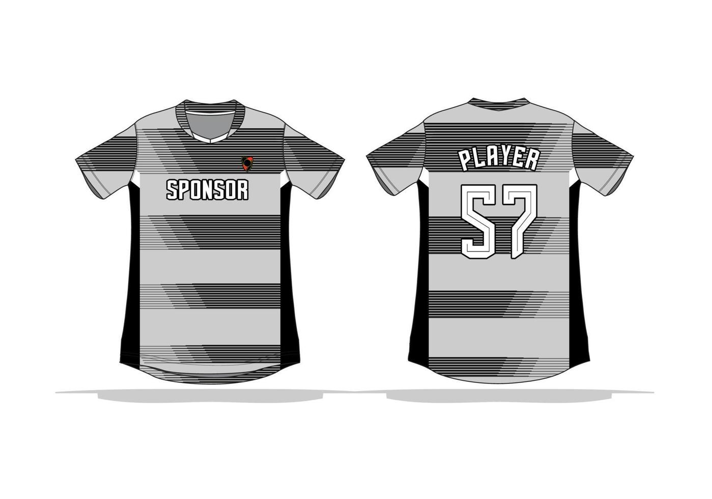 sport uniform pattern background design vector