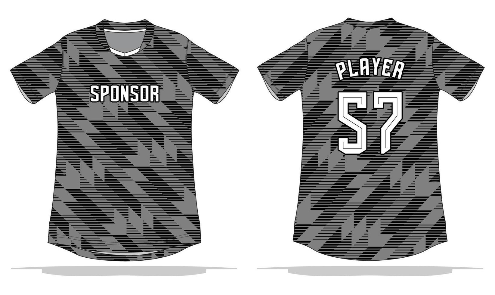 sport uniform pattern background design vector