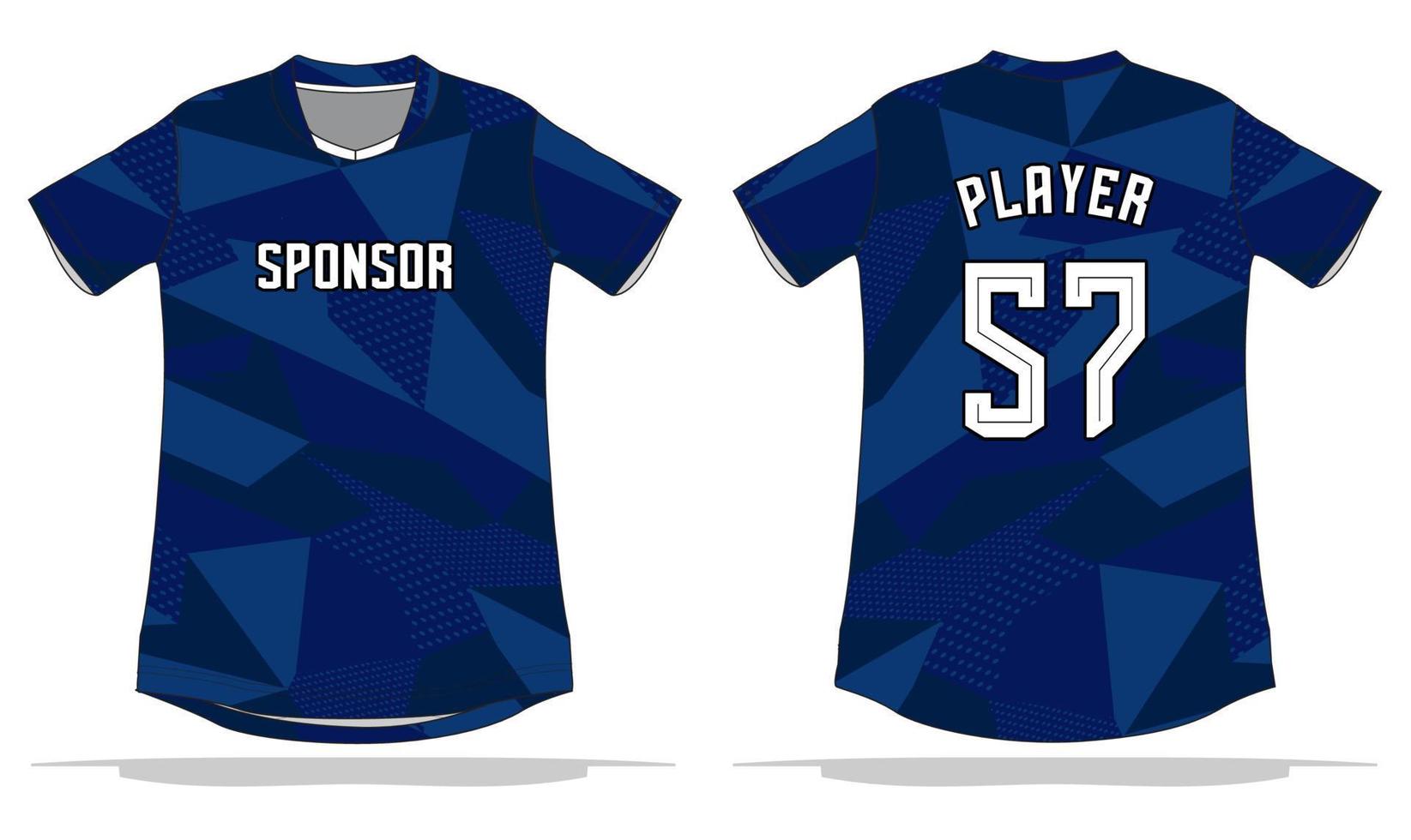 diseño de fondo de patrón uniforme deportivo vector