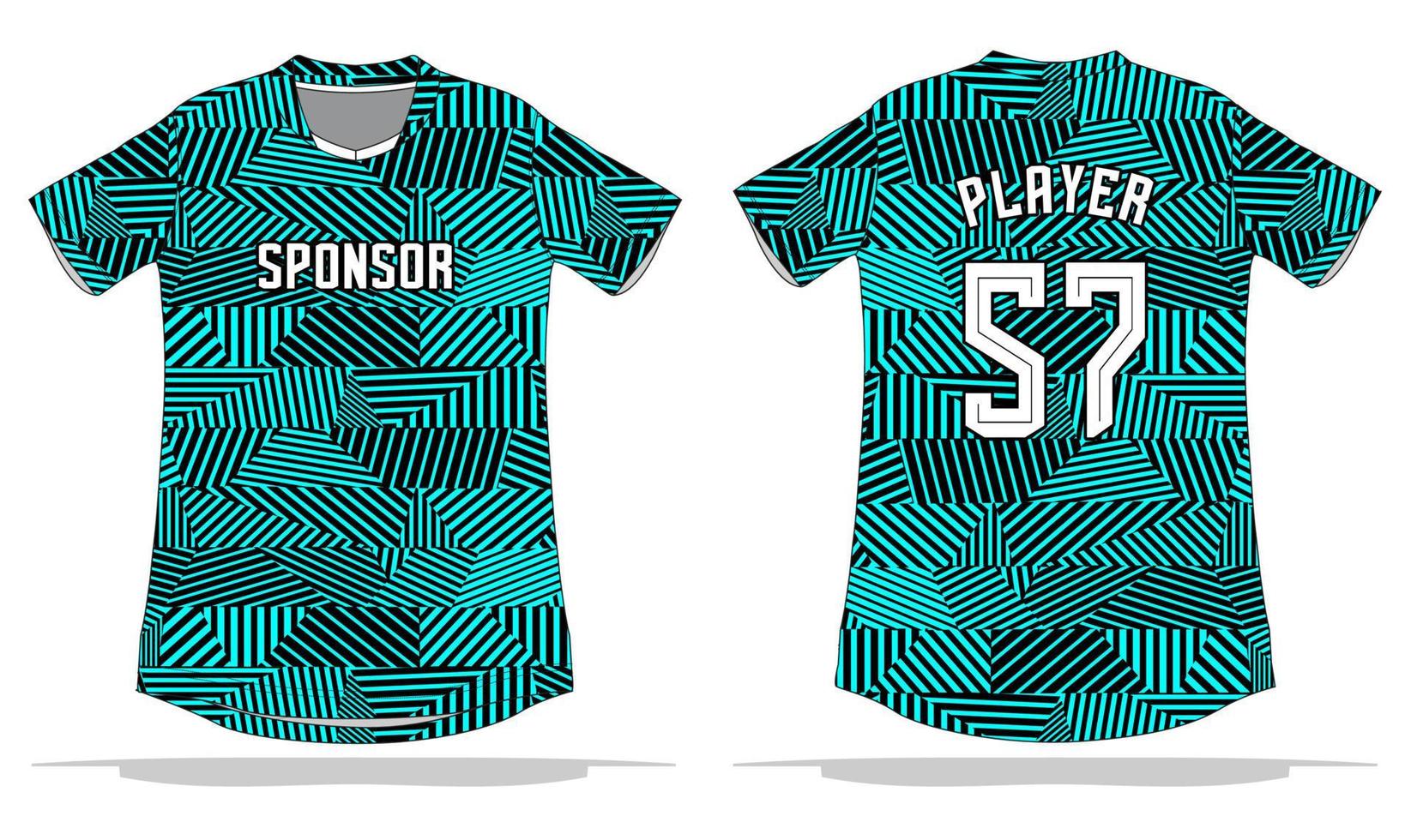 diseño de fondo de patrón uniforme deportivo vector