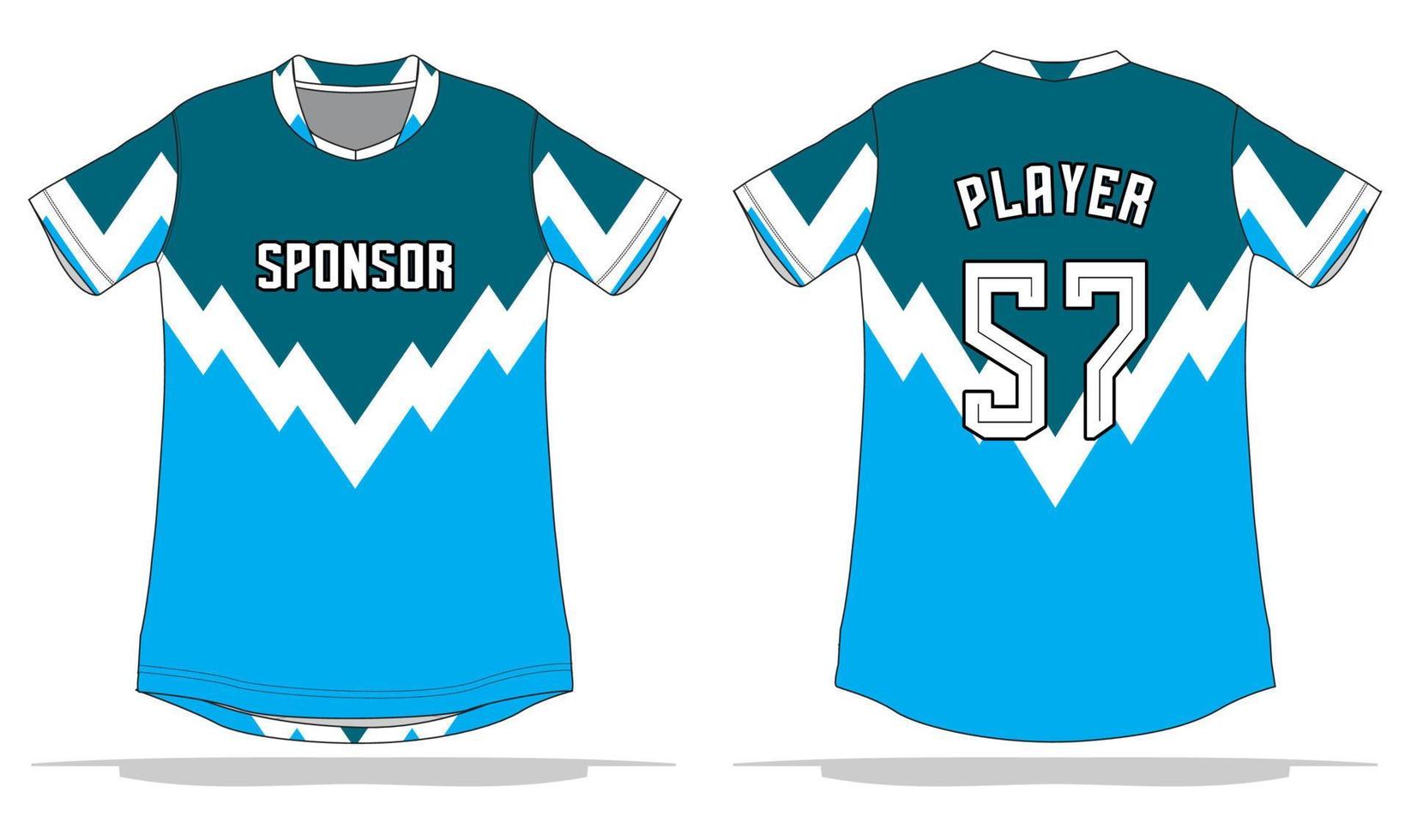 sport uniform pattern background design vector