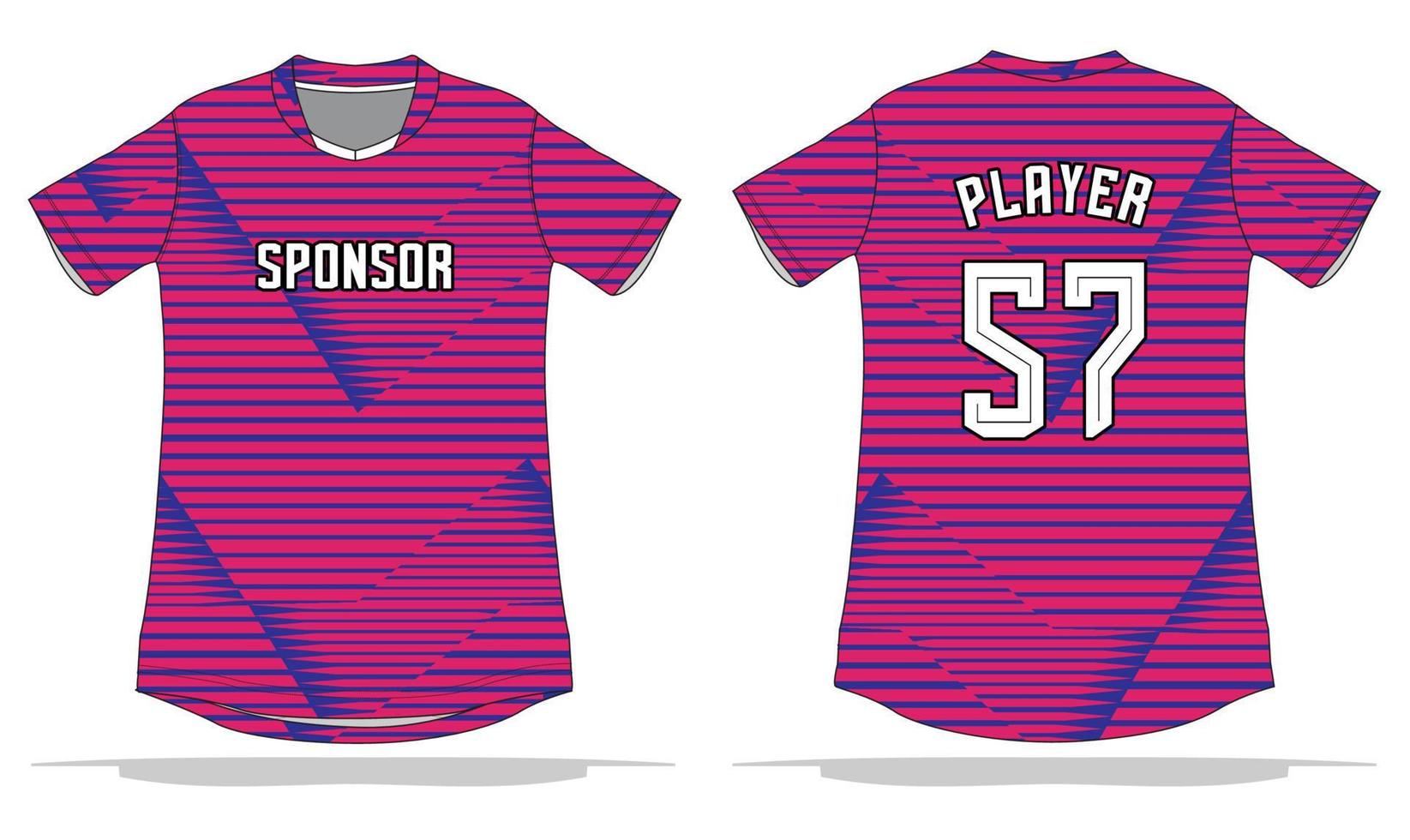 diseño de fondo de patrón uniforme deportivo vector