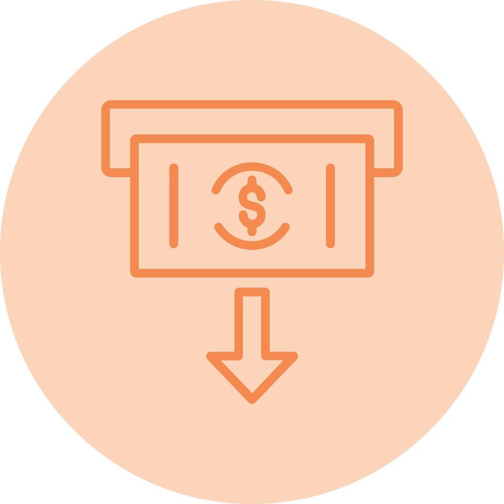 Withdraw Vector Icon