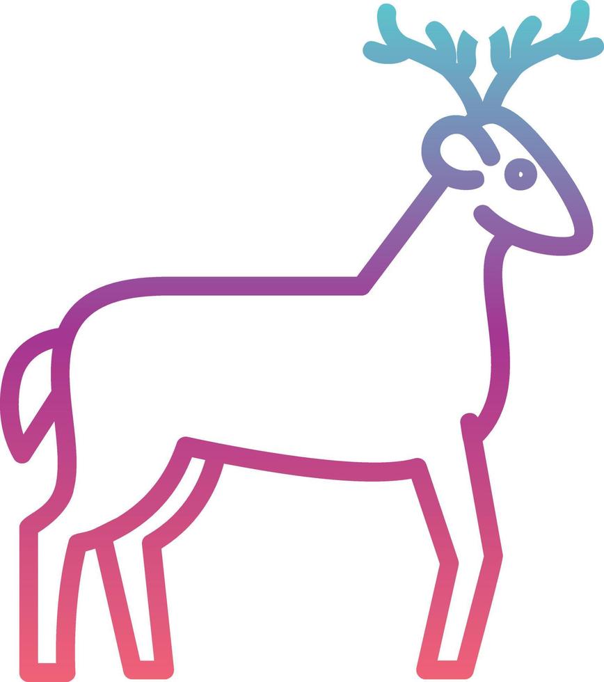 Deer Vector Icon