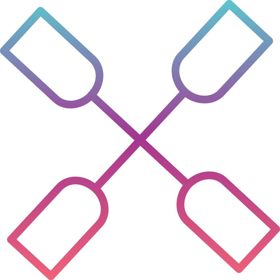 Paddle Vector Icon