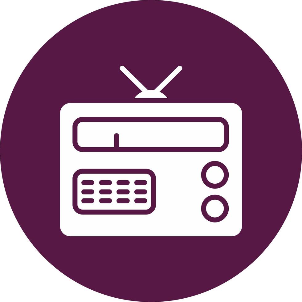 Radio Vector Icon