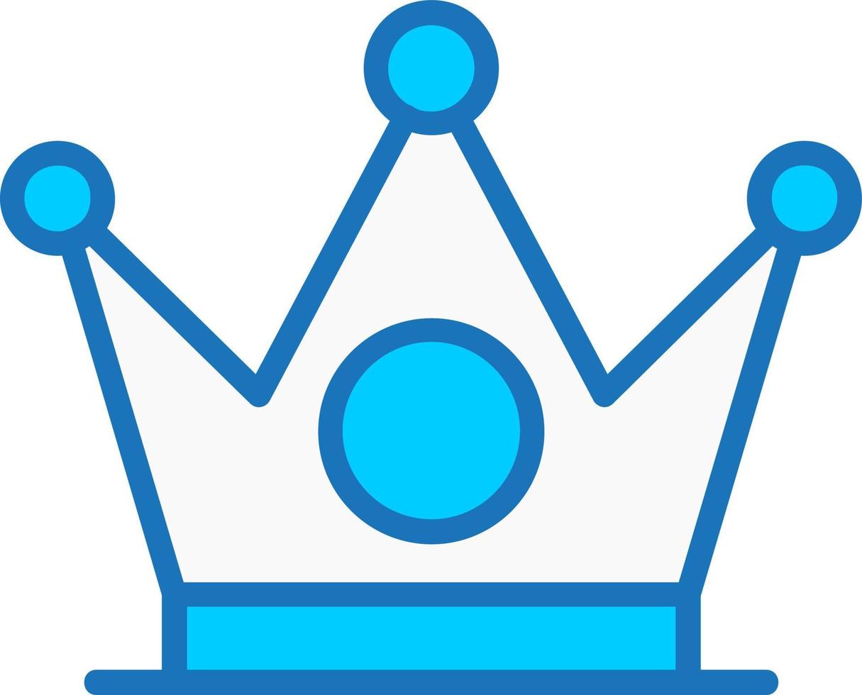 icono de vector de corona